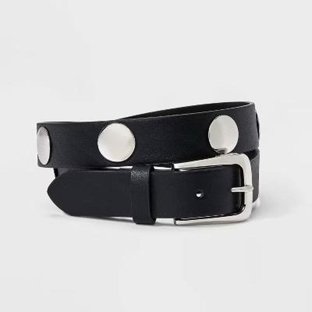 Black Studded Belt